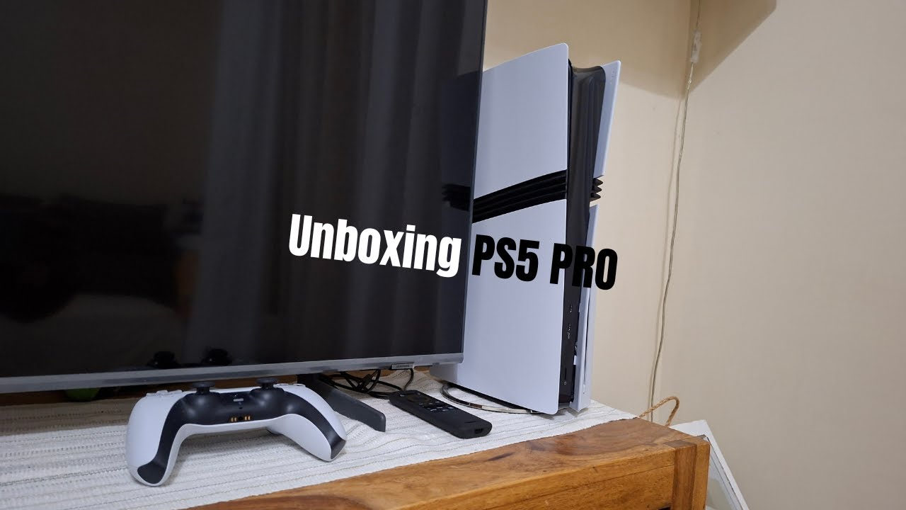 Unboxing PS5 PRO