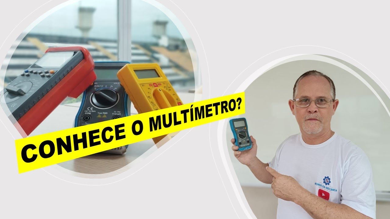 Utilizando MULTÍMETRO - YouTube