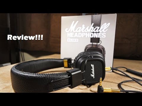 Marshall Major II Black Headphone Review