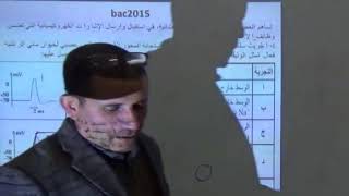 بكالوريا 2015  الوحدة 5 دور البروتينات في الاتصال العصبي