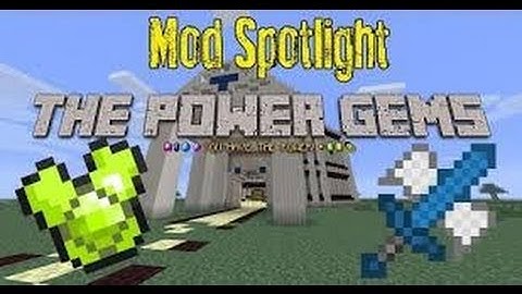 Power Gems Mod 1.7.2 (Become a Super Hero!) Minecraft Mod Showcase