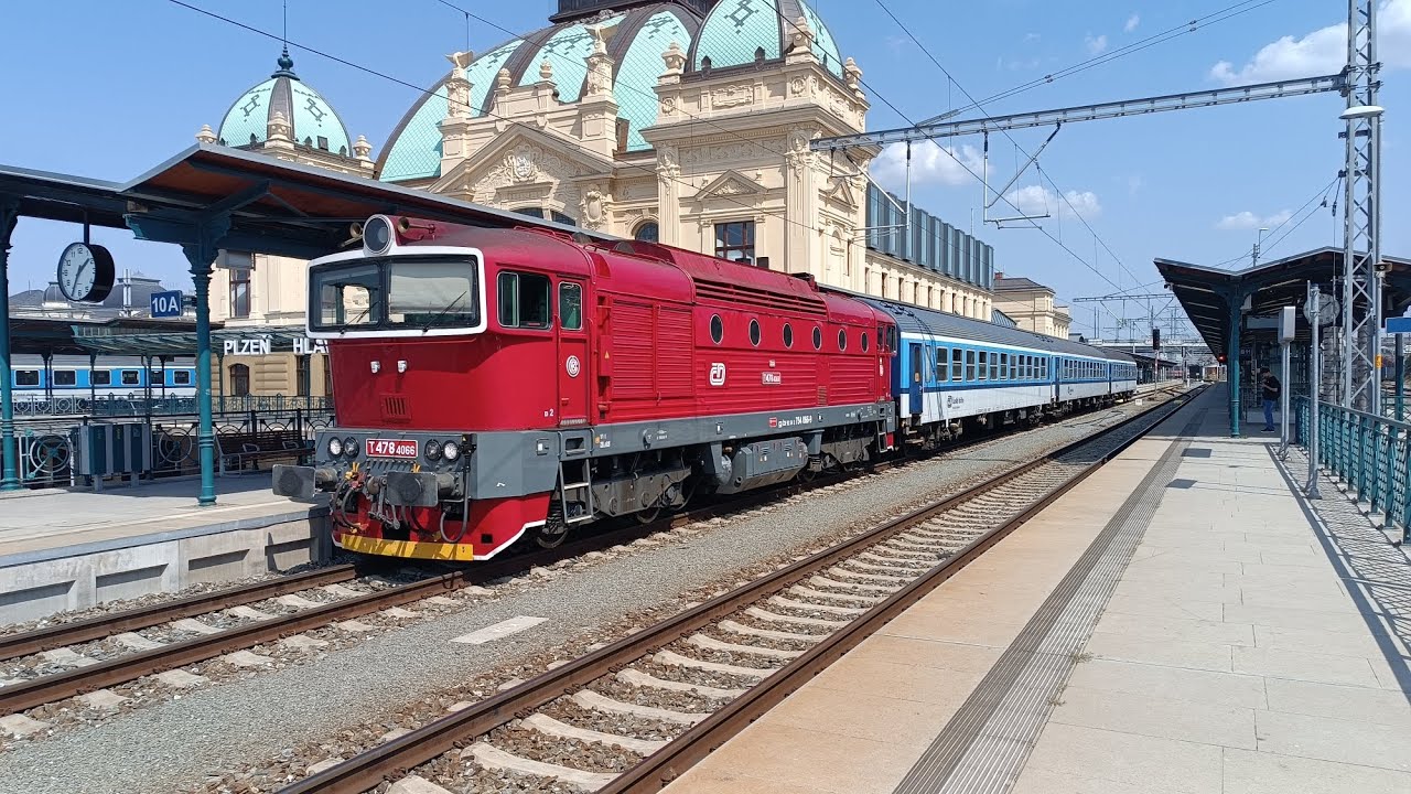Vlaky Plzeň hl.n. - 08/2025