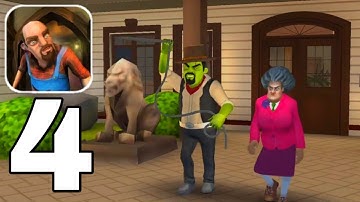 Scary Stranger 3D | New Update | GamePlay Walkthrough Part 4 ( Android )