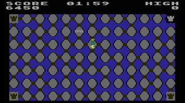 Atari 8-Bit Game Play, Castles and Keys
