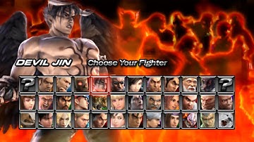 Tekken 5 HD PPSSPP  Devil Jin Story Mode Playthrough