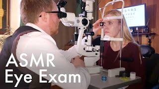 Real ASMR Eye Exam in Leicester (Unintentional, Real Person ASMR)