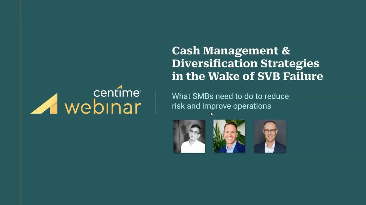 Cash Management & Diversification Strategies in the Wake of SVB Failure ...