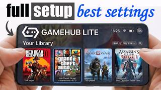 How to Play PC Games on Android Using GameHub LIte Emulator | Full Setup & Best Settings screenshot 3