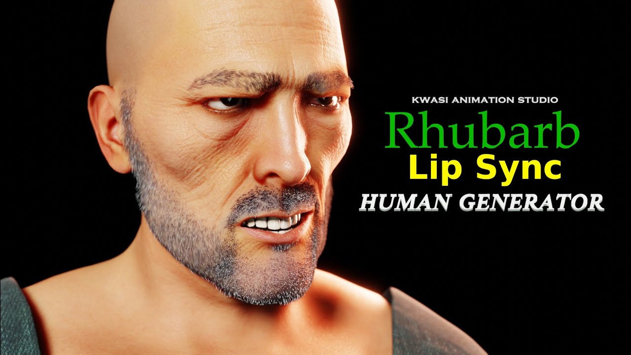 RHUBARB LIP SYNC HUMAN GENERATOR YouTube