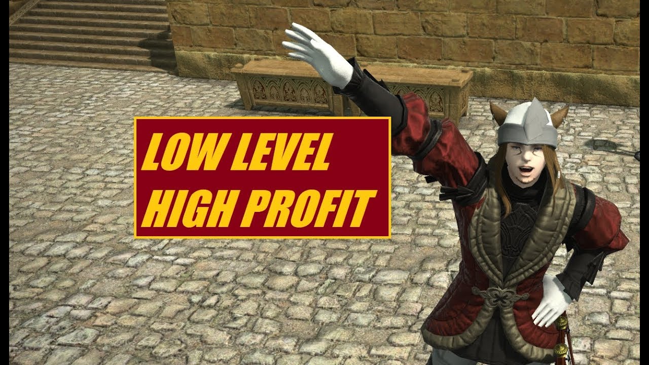 how to make money crafting ffxiv