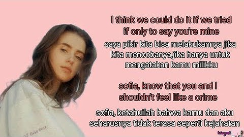 Thumbnail of CLAIRO - SOFIA (Lirik Lagu Terjemahan)