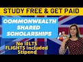 Commonwealth Shared Scholarships UK 2023 (Fully Funded) | Study Masters for free in UK| Demo