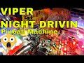 MUST SEE SEGA Viper Night Drivin Pinball Machine MUST SEE SEGA Viper Night Drivin Pinball Machine