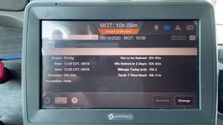 How to change HOS in Omnitracs
