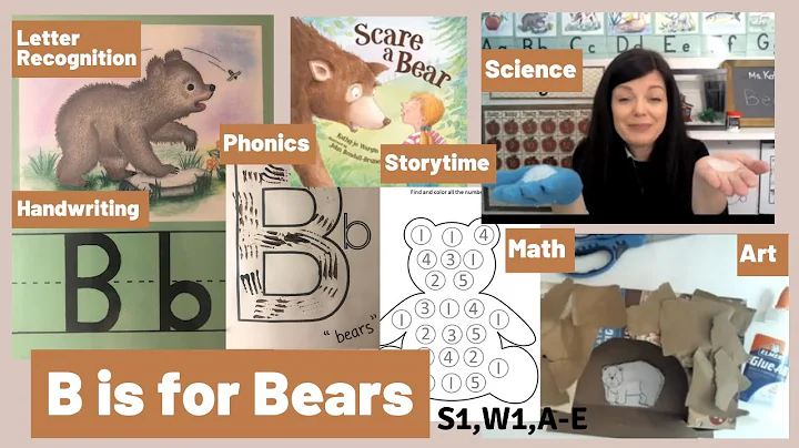 B is for Bears (Semester 1, Week 1, A-E)
