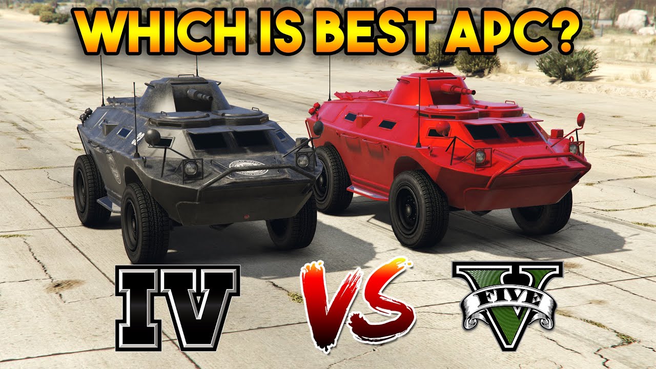 GTA 5 APC VS GTA 4 APC WHICH IS BEST? YouTube