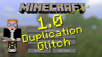Minecraft Glitches - Official 1.0.0 Item Duplication Glitch HD