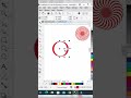 Spiral Shape design |in corel draw design #coreldraw #designer #tutorial #spiraldesign