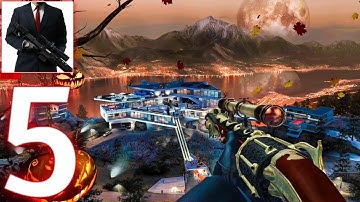 Hitman Sniper- Gameplay Walkthrough Part- 5 Chapter 3 Mission 6-10 (Android/iOS)