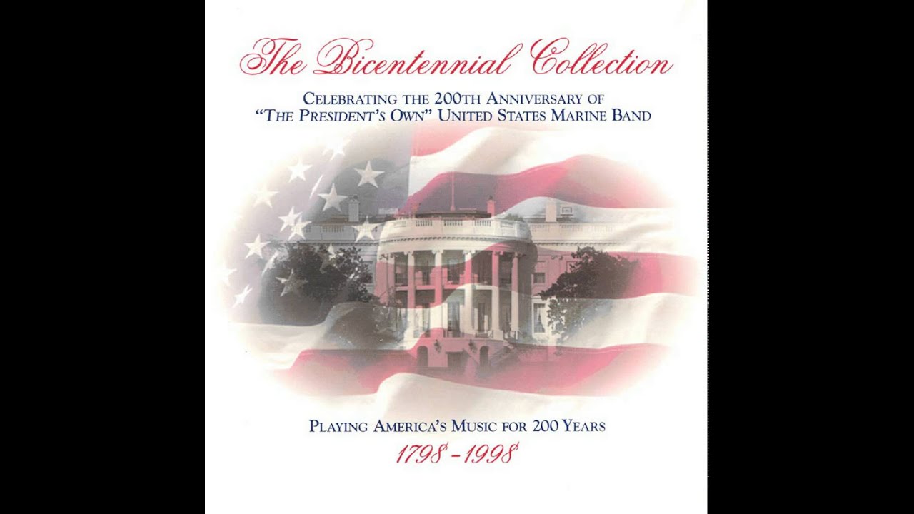 HINDEMITH March from Symphonic Metamorphosis - "The President's Own" U.S. Marine Band (1974)