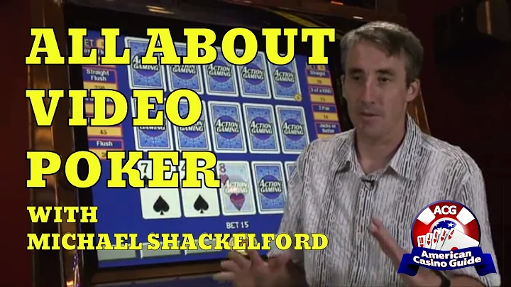 All about Video Poker with casino gambling expert ...