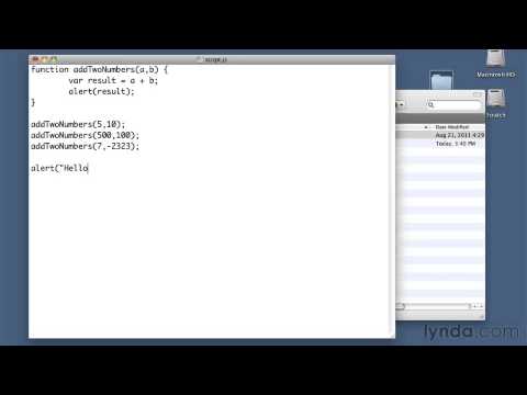 0503 Setting parameters and arguments