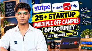 Stripe | Multiple OFF Campus Hiring |25+ startup is hiring | Freshers screenshot 3