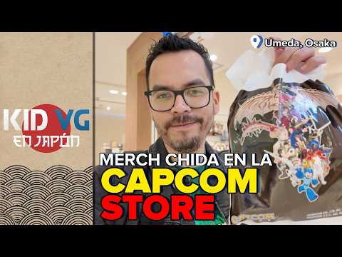 The COOLEST Merch at the CAPCOM STORE in Osaka