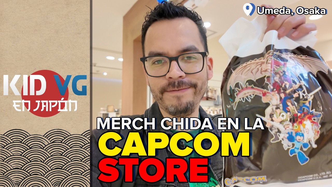 La Mercancía MÁS CHIDA de la CAPCOM STORE en Osaka