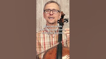 Breathe Out = Better Sound? Try This Cello Trick!  #cellolessons