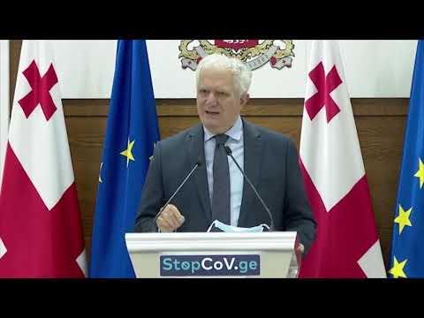 ამირან გამყრელიძე, ბრიფინგი მთავრობის ადმინისტრაციაში 26.11.2020