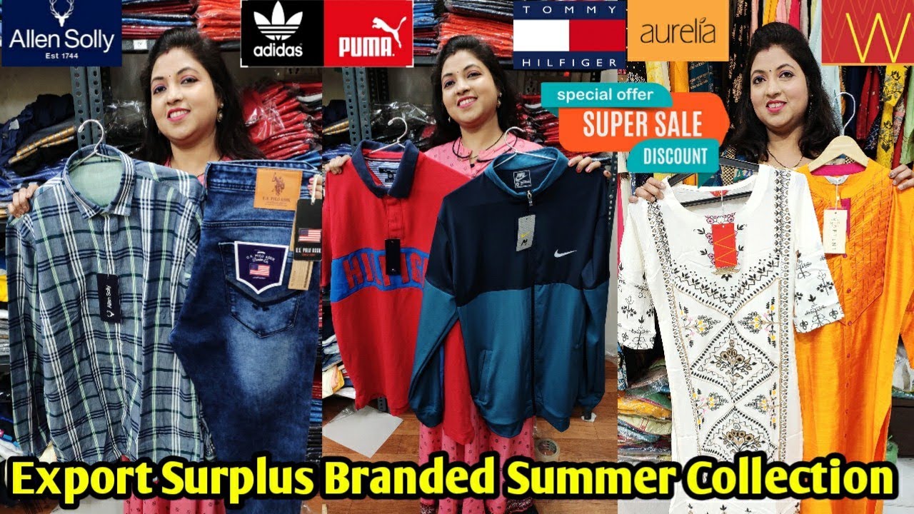 export surplus garments