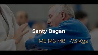 CTO.  CATALUÑA JUDO VETERANOS 2024 SANTY BAGAN M8 -73 KGS