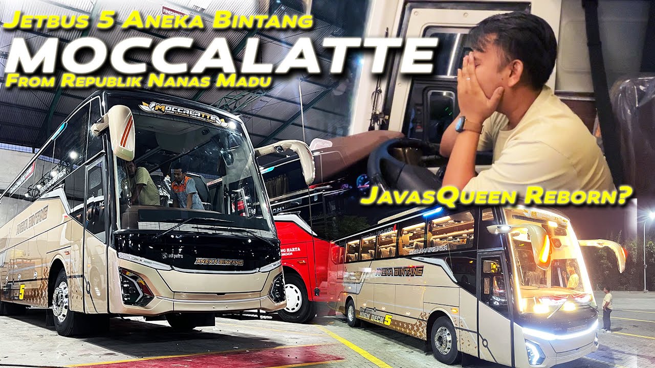 MOMEN SPESIAL🤩RILIS ANEKA BINTANG JETBUS 5 SINGLE GLASS JAVASQUEEN REBORN⁉️ LIVERY TERBARU 🥳