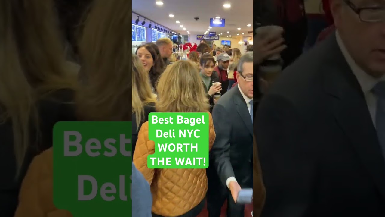 Best bagel deli nyc worth the wait #bagels #nycbagels Broad Nosh Bagel Deli Catering NYC