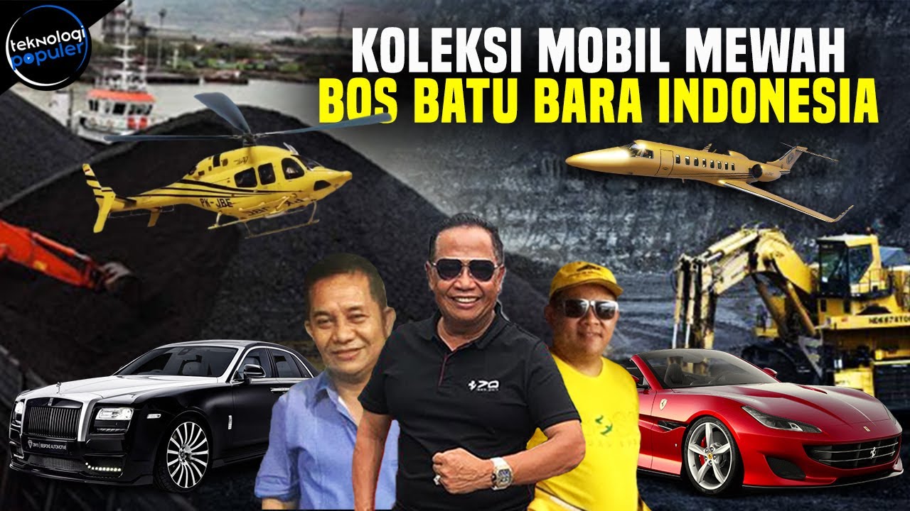 BEROMZET 40 MILYAR SEBULAN! Inilah Deretan Koleksi Mobil Mewah Para Sultan Batu Bara di Indonesia