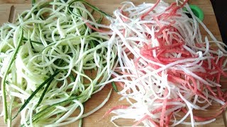 How to Use a Julienne Vegetable Peeler - It's a Veg World After All®