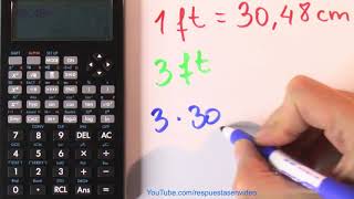 How many centimeters are 3 feet - ((3 ft in cm))