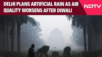 Cloud Seeding In Delhi | Delhi Plans Artificial Rain As Air Quality Worsens After Diwali Fireworks