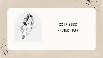 22 in 2022 Project Pan: INTRO