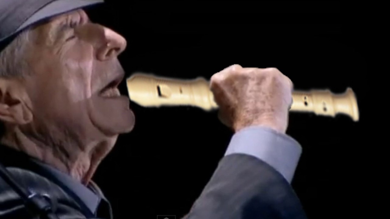 LEONARD COHEN - HALLELUJAH - SHITTYFLUTED