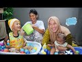 TANTANGAN JADI BAYI LAGI 👶 Mandi Bareng bayi Azam | Ali vlog