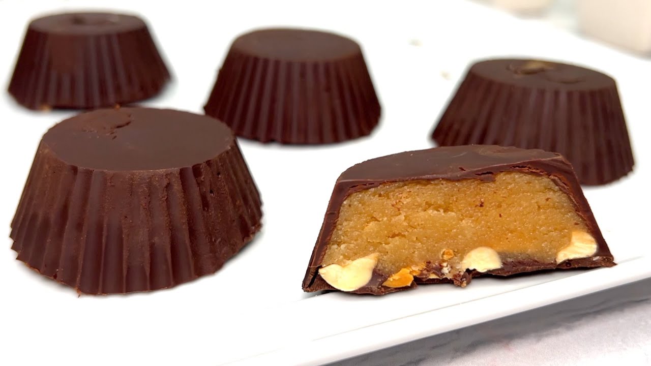 Удивите близких таким простым  десертом! Орехи и финики! Без сахара!