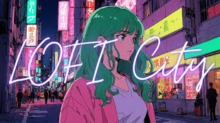 "Tokyo City Nights: Neon Lights LOFI Playlist”🌸✨ LOFI & Japanese 90's city pop culture anime.