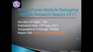 Power Module Packaging Market Overview, Growth Forecast, Demand and Development