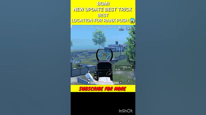 bgmi new best trick 🔥🔥 || #bgmi  #pubg #bgmitipsandtricks #shorts #bgmirankpush  #bgmishorts