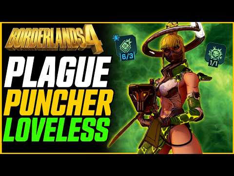 BEST CONTAGION LOVELESS BUILD?! (Mobbing Machine!) // Borderlands 4 Plague Puncher Loveless