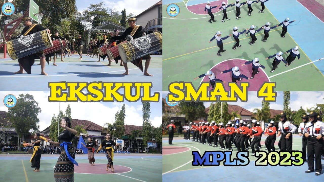 EKSKUL SMAN 4 PRAYA PADA PENUTUPAN MPLS 2023