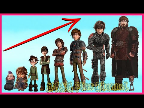 How To Train Your Dragon 3 Characters GROWING UP EVOLUTION 👉@WANAPlus