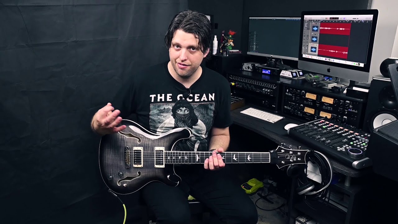 PRS SE HOLLOWBODY II CHARCOAL BURST (2020) - PRODUCT REVIEW